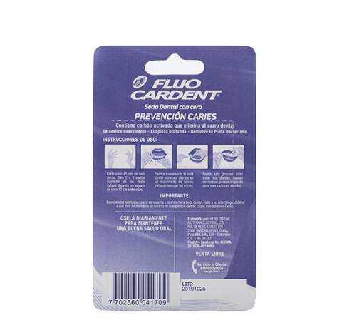 DENTAL FLOSS FLUOCARDENT PREVENCION CARIES Image