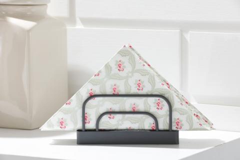 3862 Platinum napking holder Image