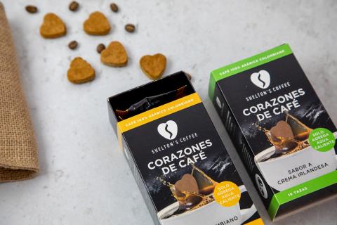 Flavoured Coffee Hearts - Classic Colombian Image