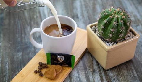 Flavoured Coffee Hearts - Irish Cream Flavour Image