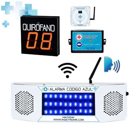 BLUE CODE ALARM SYSTEM AND NURSES CALL FOR THE HEALTH SECTOR Image
