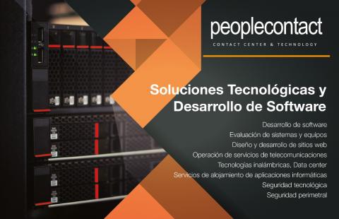 CONTACT CENTER, TECHNOLOGICAL SOLUTIONS AND SOFTWARE DEVELOPMENT, INFRASTRUCTURE RENTING Image