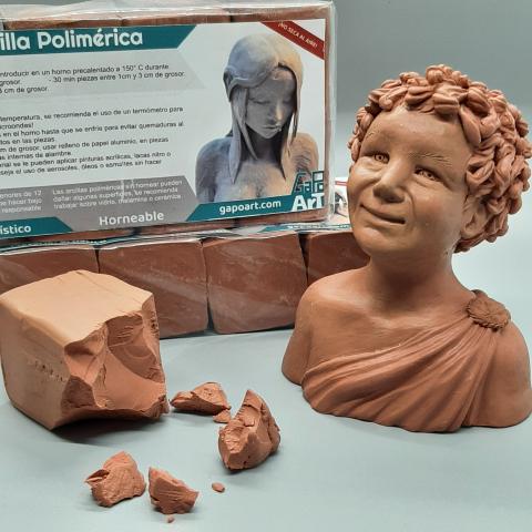 HIGH HARDNESS POLYMER CLAY 480 grams Image