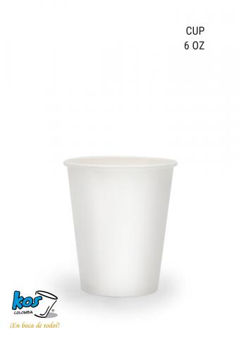 CUP 7 OZ C/0.012 WHITE Image