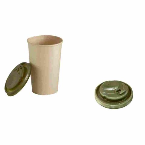 Sugarcane bagasse cups Image