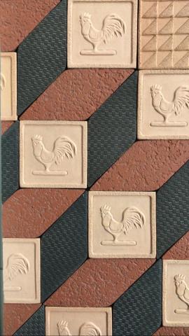 VINTAGE Y ROMBOS 39X24 Image