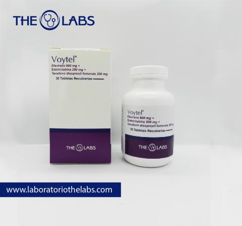 Voytel tenofovir emtricitabine efavirenz300 mg / 200 mg / 600 mg * 30 tablets Image