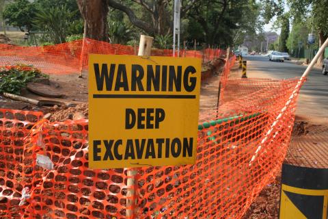 Warning Barrier Image