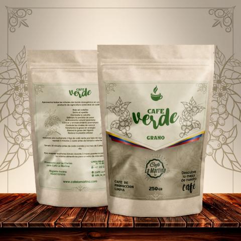 green coffee bean Image