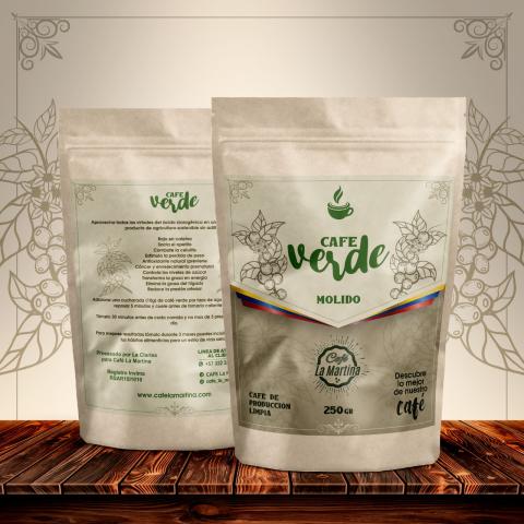 green coffee grind Image