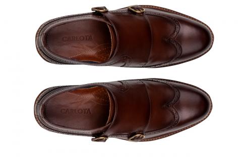 ZAPATOS HOMBRE MONKS COGNAC Image