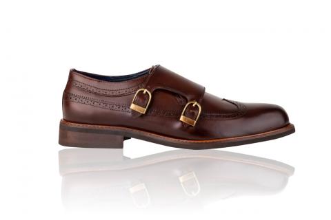 ZAPATOS HOMBRE MONKS COGNAC Image
