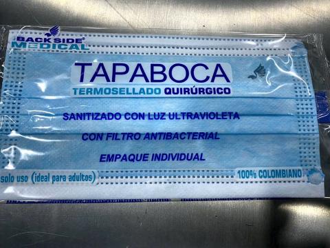 FACE MASK HEAT SEAL SURGICAL Image