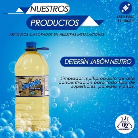 DETERSIN JABON NEUTRO MULTIUSOS Image