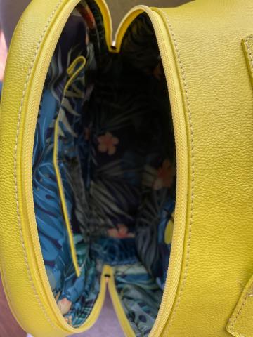 Woman Backpack Electric Yellow Image