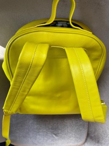 Woman Backpack Electric Yellow Image