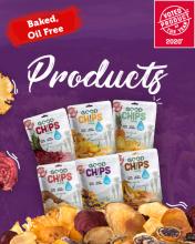 Fruits & Veggies Baked Chips with NO oil Image