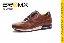 SHOES FOR MEN UPPER IN LEATHER AND SYNTHETIC SOLE Image