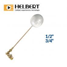 Brass Float Valve with male throad and Plastic Ball Image