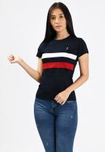 Smith 2 navy blue t-shirt for women Image