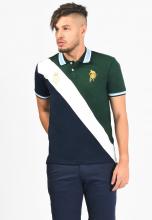 Pine green Napolis polo shirt for men Image