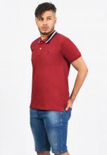 Venice wine red polo shirt for men Image