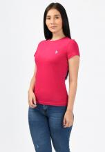 Basic fuchsia t-shirt for women Image