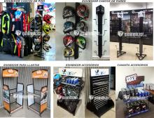  Displays for motorcycle parts and accessories