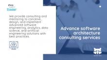 Advance software architecture consulting services Image