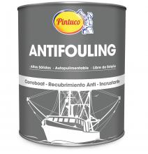 Red corroboat antifouling paint Image