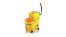 WAVEBRAKE® 35 QT Side Press Bucket and Wringer, yellow Image