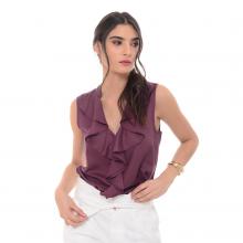 Women’s violet blouse-1327 Image