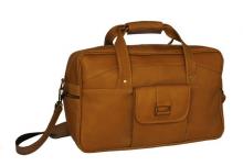 Leather briefcase with laptop pocket Image
