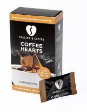 Flavoured Coffee Hearts - Cappuccino Flavour Image