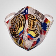 Face masks printed with Colombian designs Image