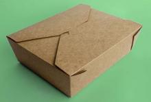 Cardboard food containers Image