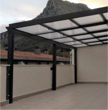 Aluminum profiles for polycarbonate roofs Image