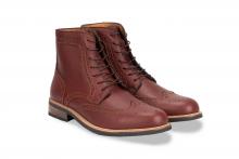 Leather Oxford boot for Men Image