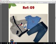  Baby and children's clothing. Uniforms Image