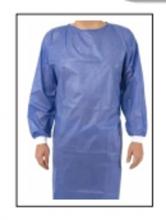 surgical gown with fists in rip Image
