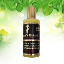 HAIR TREATMENT WITH BEEF HAND OIL AND VITAMIN E – COSMETIC. Image