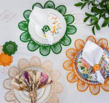 Handmade Placemats - REF Las Flores Image