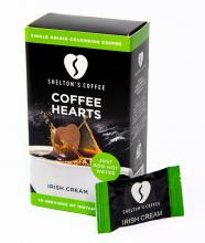 Flavoured Coffee Hearts - Irish Cream Flavour Image