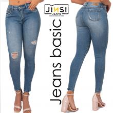 Lady jean with buttock enhancement shape Image