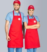 Uniforms for customer service in store for food service Image