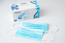  DISPOSABLE RESPIRATORY MASKS (HEAT SEALED MASKS WITH ULTRASOUND AND TRIPLE LAYER WITH FILTER) Image