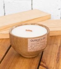 Candle - Oak bowl Image