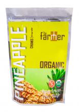 Organic pineapple in chunks Image