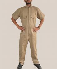 Short sleeve drill coverall Image