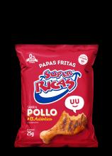 Potato chips chicken flavored - Super Ricas Image